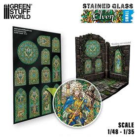 Green Stuff World Witraże ELVEN STAINED GLASS - SMALL