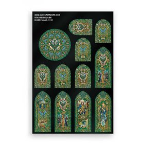 Green Stuff World ELVEN STAINED GLASS - SMALL