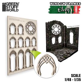 Green Stuff World Window Frame - ELVEN - Large