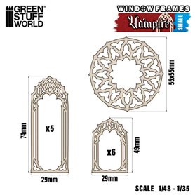 Green Stuff World Window Frame - VAMPIRE - Small