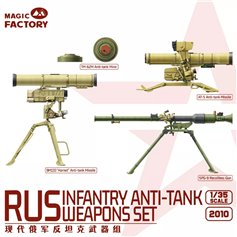 Magic Factory 1:35 MODERN RUSSIAN INFANTRY ANTI-TANK WEAPON SET 