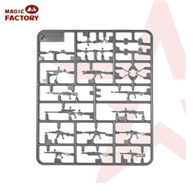 Magic Factory 1:35 MODERN RUSSIAN INFANTRY INDIVIDUAL WEAPON SET
