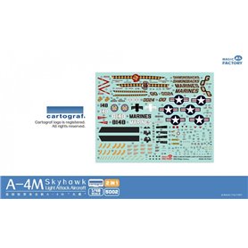Magic Factory 1:48 A-4M Skyhawk - LIGHT ATTACK AIRCRAFT - 2IN1