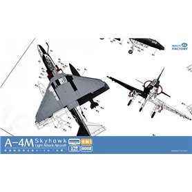 Magic Factory 1:48 A-4M Skyhawk - LIGHT ATTACK AIRCRAFT - 2IN1