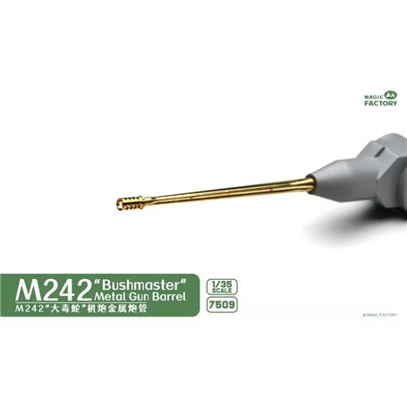 Magic Factory 7509 1/35 M242 "Bushmaster" Metal Gun Barrel