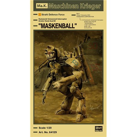 Hasegawa 64129 Machinen Krieger Groser Hund Ausf. M "Maskenball"