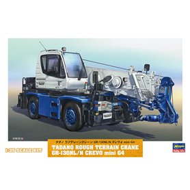 Hasegawa WM08-66008 Tadano Rough Terrain Crane GR-130NL/N Crevo Mini G4