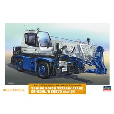 Hasegawa 1:35 Tadano Rough Terrain Crane GR-130NL/N Crevo Mini G4