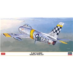 Hasegawa 1:48 F-86F Sabre - KOREAN WAR ACE - LIMITED EDITION