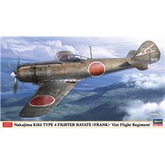 Hasegawa 1:48 Nakajima Ki-84 Type 4 Hayate (Frank) - 51ST FLIGHT REGIMENT - LIMITED EDITION