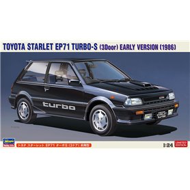 Hasegawa 20687 Toyota Starlet EP71 Turbo-S (3 Door)