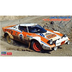 Hasegawa 1:24 Lancia Stratos HF - 1978 ACROPOLIS RALLY - LIMITED EDITION