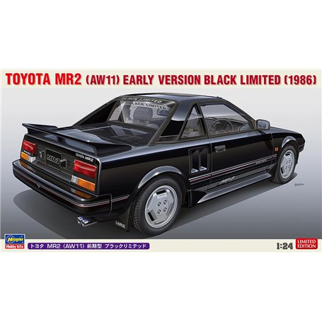 Hasegawa 20693 Toyota MR2 (AW11) Early Version Black Limited