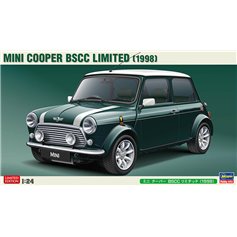 Hasegawa 1:24 Mini Cooper BSCC LIMITED 1998 - LIMITED EDITION - LIMITED EDITION