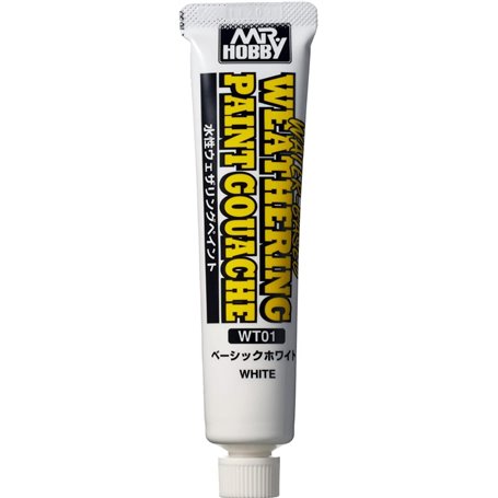 Mr.Hobby WT-01 Water-Based Weathering Paint Gouache White