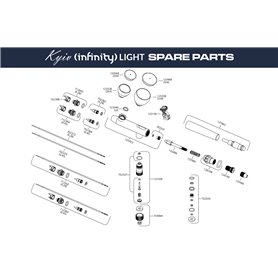 Aerograf HARDER & STEENBECK Kyiv Infinity Light 2w1 0,2mm + 0,4mm