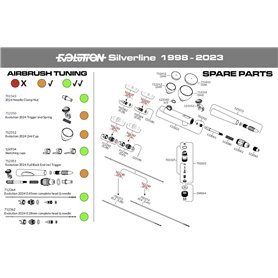 Aerograf HARDER & STEENBECK Evolution Silverline Solo