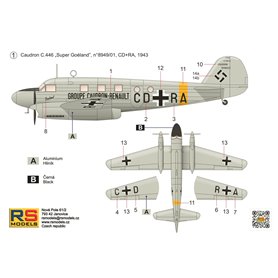  "RS Models 92299 Caudron C.446 ""Super Goeland""" 66,6 