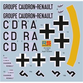  "RS Models 92299 Caudron C.446 ""Super Goeland""" 66,6 