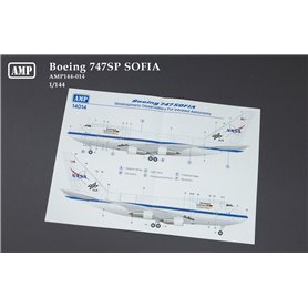 AMP 1:144 Boeing 747SP - AIRBORNE TELESCOPE SOFIA MODEL