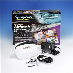  "Spraycraft SP30KC-EU Airbrush & Compressor Kit" 296,07 