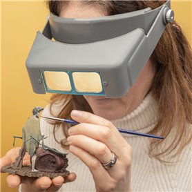 "Modelcraft POP1765 Optical Headband Magnifier with 4 Lens" 120,17 