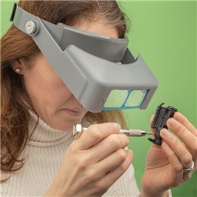  "Modelcraft POP1765 Optical Headband Magnifier with 4 Lens" 120,17 