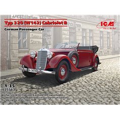 ICM 1:35 Typ 320 (W142) Cabriolet B - GERMAN PASSENGER CAR 