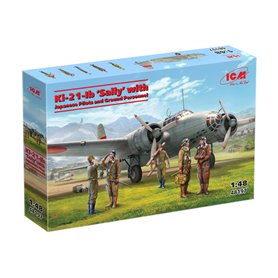 ICM 48197 Ki-21-Ib 'Sally' with Japanese Pilots & Ground Personnel
