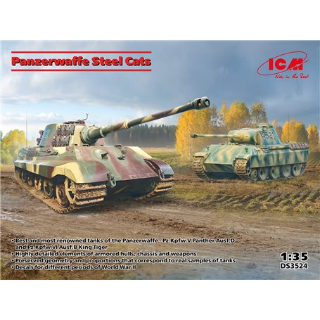 ICM DS3524 Panzerwaffe Steel Cats