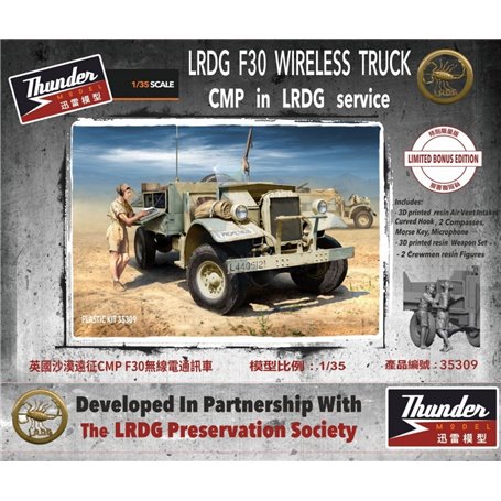  "Thunder Model 35309 LRDG F30 Wireless Truck CMP in LRDG Service Limited Bonus Edition" 173