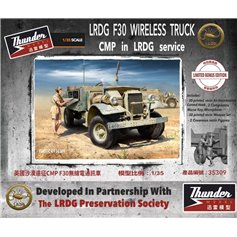 Thunder Model 1:35 LRDG F30 Wireless Truck - CMP IN LRDG SERVICE - LIMITED BONUS EDITION 