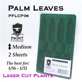  "Paint Forge PFLCP1M Laser Cut Plants Palm Leaves 1M" 15