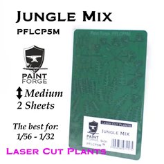 Paint Forge PFLCP5M LASER CUT PLANTS - Jungle Set 5M