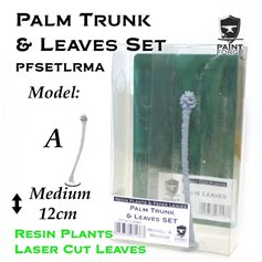  "Paint Forge PFSETLRMA Laser Cut + Resin Plants Palm Set Leaves + Trunk A, size M" 29