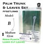  "Paint Forge PFSETLRMB Laser Cut + Resin Plants Palm Set Leaves + Trunk B, size M" 29