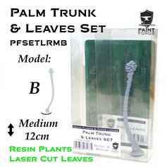  "Paint Forge PFSETLRMB Laser Cut + Resin Plants Palm Set Leaves + Trunk B, size M" 29