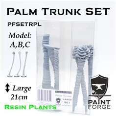  "Paint Forge PFSETRPL Resin Plants Palm Trunk Set L" 91