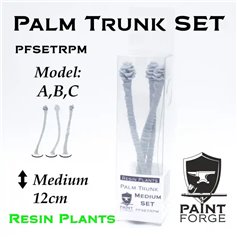 Paint Forge PFSETRPM RESIN PLANTS - Palm Trunk Set M