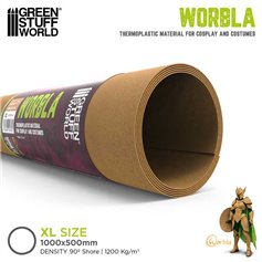 Worbla - tworzywo termoplastyczne twarde (XL) 1000 mm x 500 mm