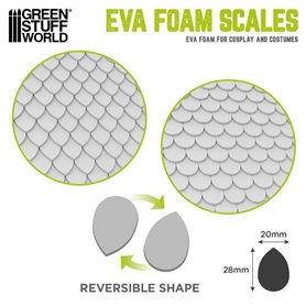 Pianka EVA Foam Scales – Łuski okrągłe - dwustronne