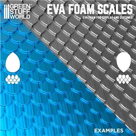 Pianka EVA Foam Scales – Łuski okrągłe - dwustronne