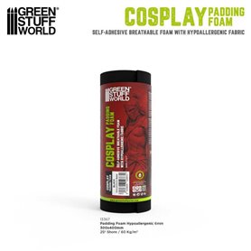Pianka Cosplay samoprzylepna pokryta tkaniną (Hipoalergiczna) 300mmx400mm 6mm