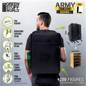 Plecak na figurki ARMY TRANSPORT BACKPACK – L