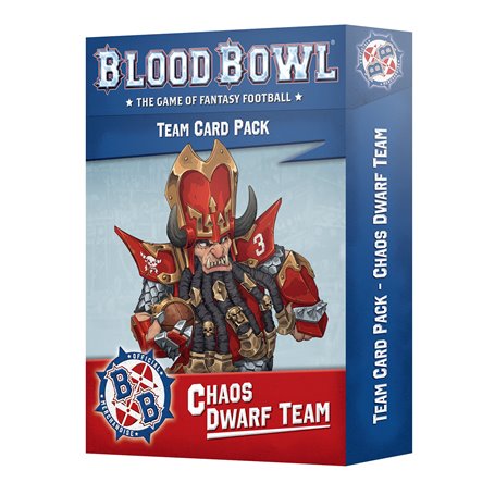 Blood Bowl Chaos Dwarf Cards