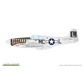 Eduard 1:48 North American P-51B/C Mustang - W/DORSAL FIN - ProfiPACK edition