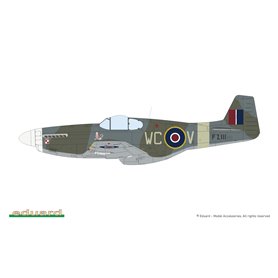 Eduard 1:48 North American P-51B/C Mustang - W/DORSAL FIN - ProfiPACK edition