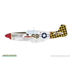 Eduard 1:48 North American P-51B/C Mustang - W/DORSAL FIN - ProfiPACK edition