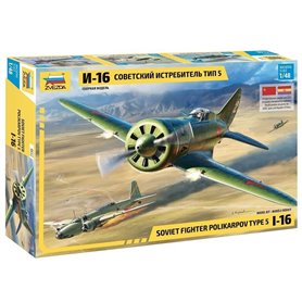 Zvezda 4832 I-16 Soviet Fighter Polikarpov Type 5 1/48