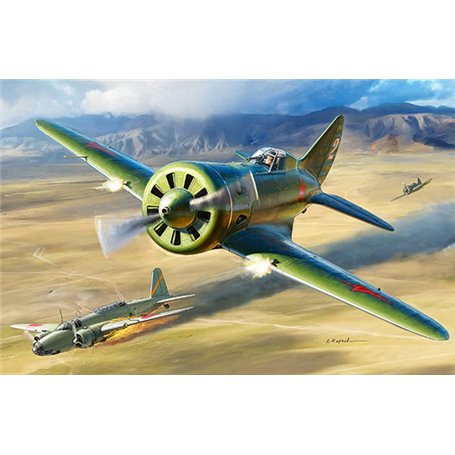 Zvezda 4832 I-16 Soviet Fighter Polikarpov Type 5 1/48